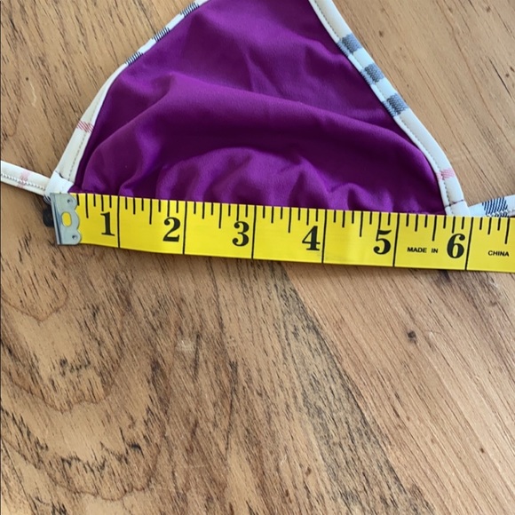 Burberry Y2K Purple Burberry Swim Bikini Swimsuit, Medium - Picture 11 of 12
